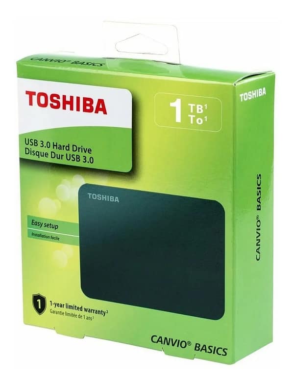 Disco Duro Externo 1tb Toshiba Canvio Basics Usb 3.0